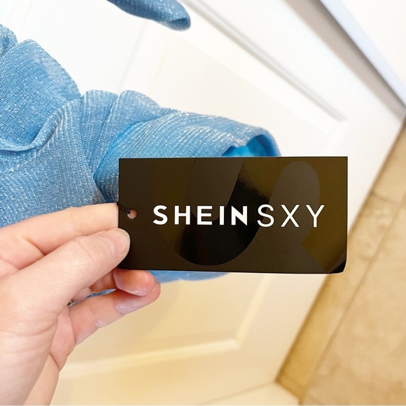 SHEIN Light Blue Mini Dress - Picture 3 of 6